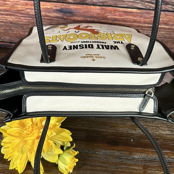 Kate Spade X Disney Aristocats LIMITED Ella North South Tote Bag! - Picture 9 of 12